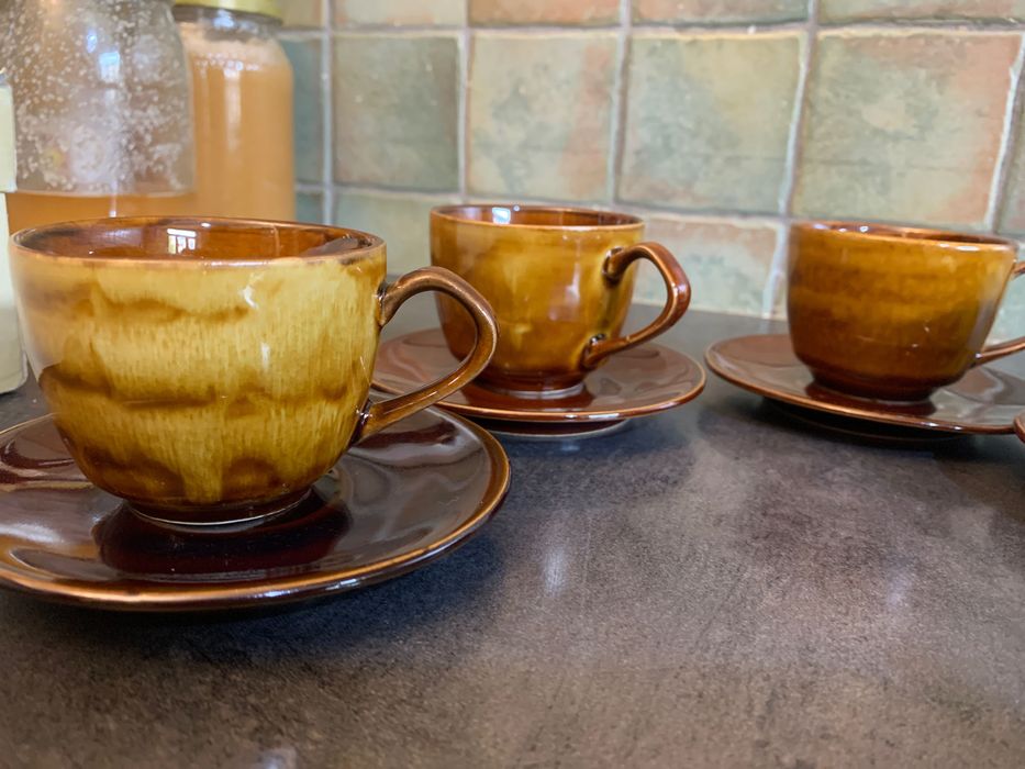 Serwis kawowy Mirostowice Porcelit prl