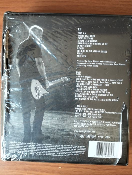 Box David Gilmour - Rattle That Lock'