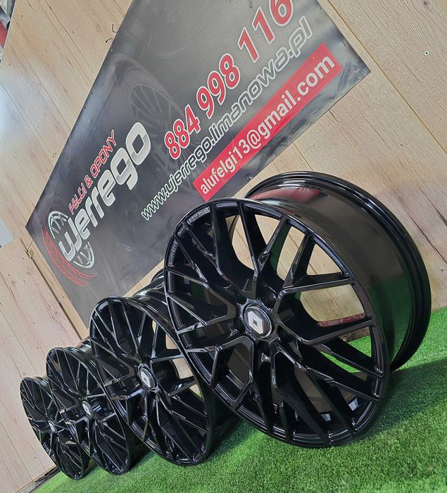 NOWE ALUFELGI RENAULT 18x5x114,3 - Austral,Clio,Kadjar,Megane,Talisman