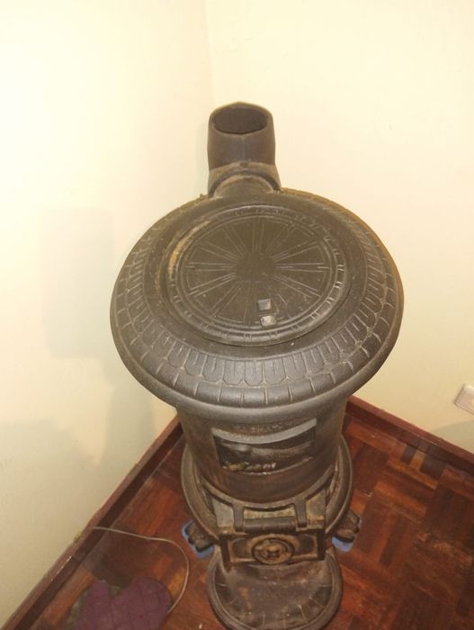 Salamandra  com tubos isolamento