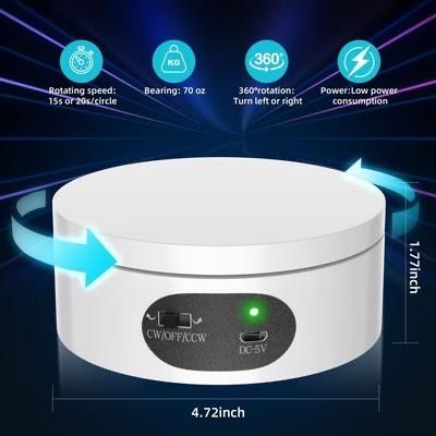 Автоматичний поворотний стіл для предметної зйомки 3D