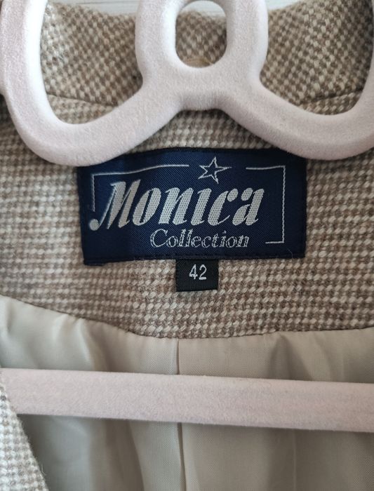 Płaszcz Monica Colection wełna kaszmir M/L