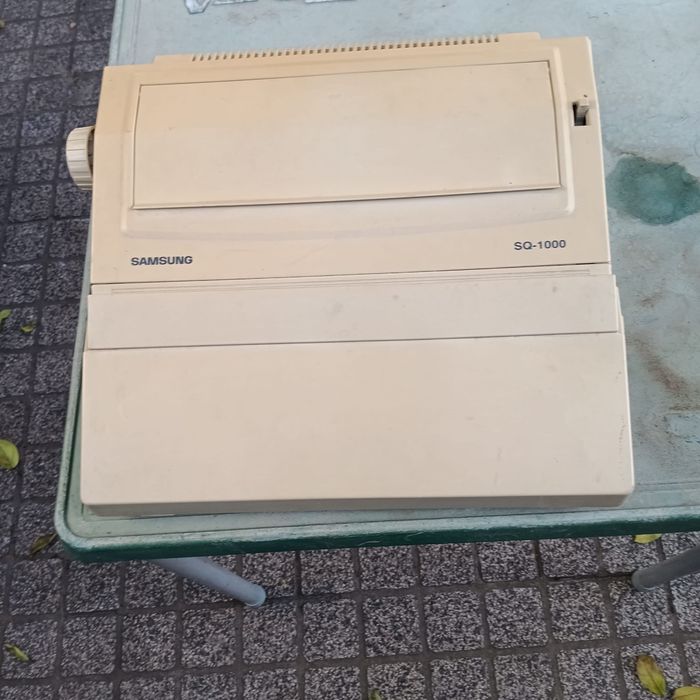 Maquina de escrever eletrica