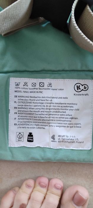 Nosidło dla dziecka od 3 miesięcy