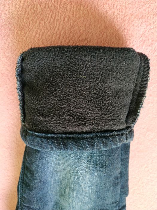 Spodnie zimowe ocieplane polarem, 98/104