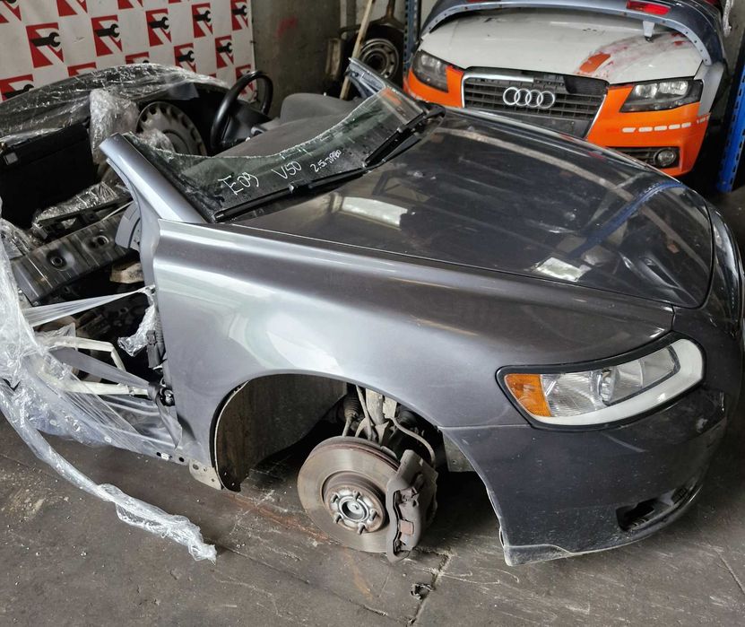 Frente Completa Volvo V50 T5 2.5i Turbo 2012 #E09