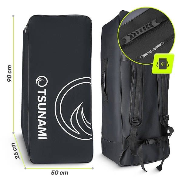 Надувна SUP дошка TSUNAMI 350 см із веслом Wave T03