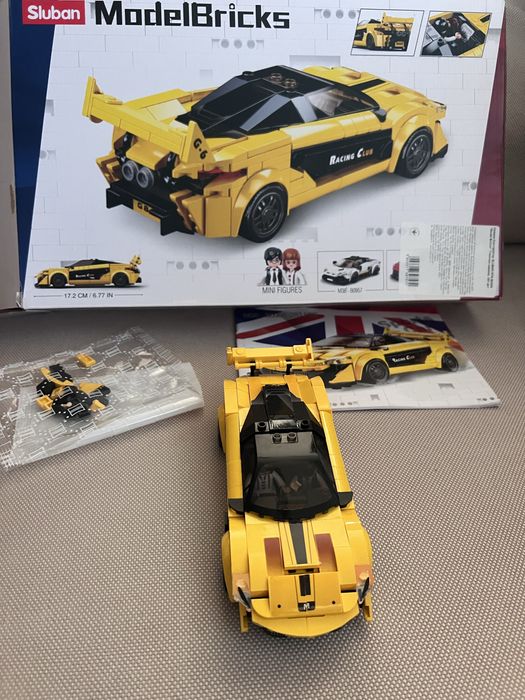 конструктор Sluban Model Bricks Гоночная машина (M38-B0956