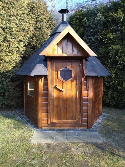Sauna Ogrodowa Fińska Ruska Bania Sauna 4,5 M2 Kielce
