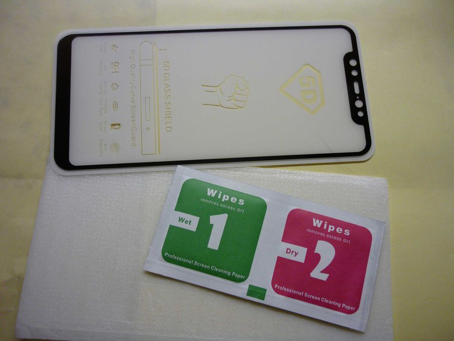 5D захисне Стекло Xiaomi Mi8 – Скругленные края