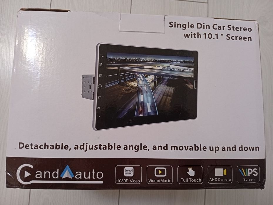 Магнітола Android (10.1 дюйма) - 1din (CarPlay - AndroidAuto)