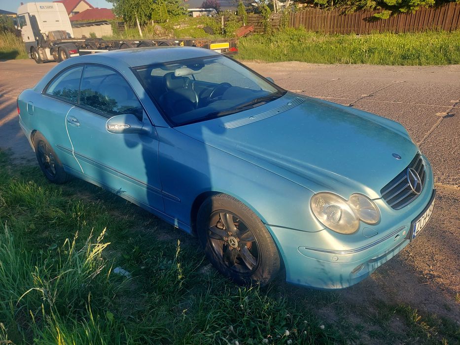 Mercedes CLK 270 2.7 diesel 2003 coupe super stan