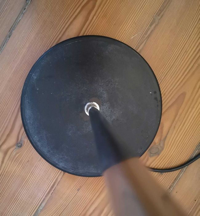 Lampa stojąca podłogowa modernistyczna vintage