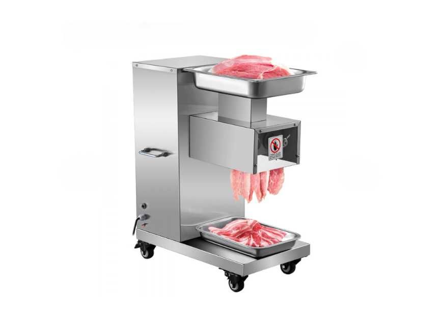 Profesjonalna Elektryczna Krajalnica do Mięsa 750W Wydajność 500 kg/h