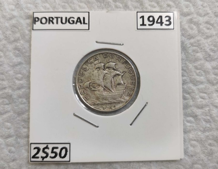 Moeda de 2.5$ - 1943