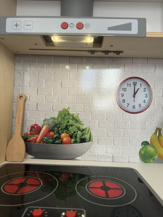 Kuchnia drewniana z Lidla dla dzieci