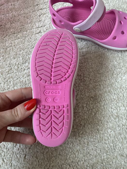 Crocs byty sandalki dla dziecwzynki roz 10