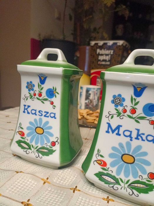 Pojemniki kuchenne lubiana PRL