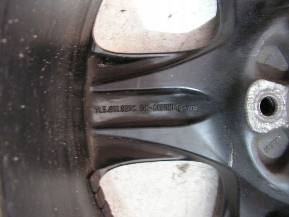 porsche felga aluminiowa 18 7l5601025c