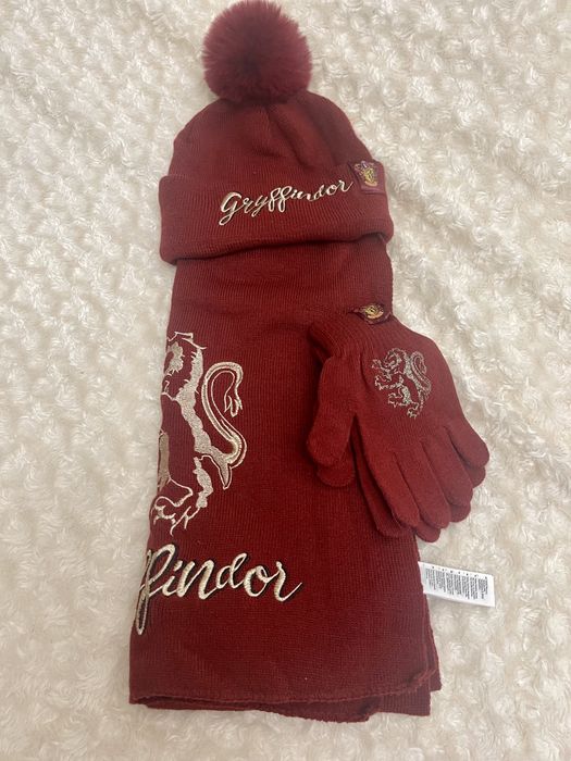 Шапка+шарф+рукавиці