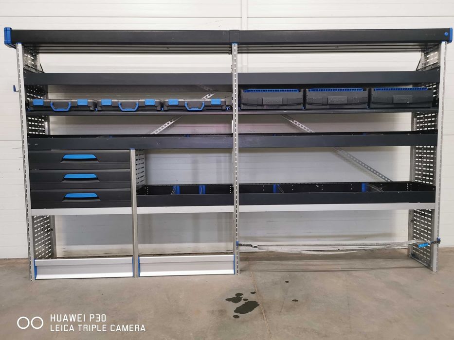 Regał samochodowy zabudowa Sortimo Ducato Proace MAX Master cena z VAT