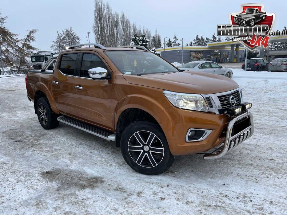 Orurowanie Przednie Rury Zderzak Nissan Navara NP300 kły