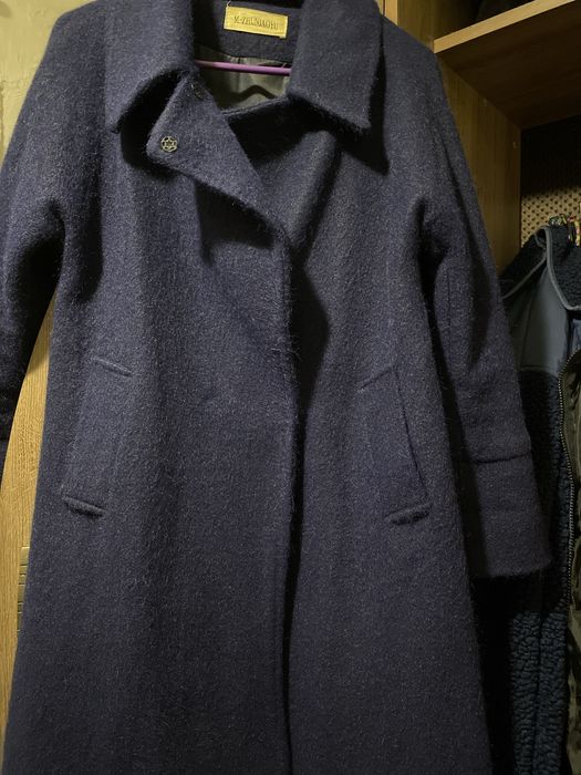 Пальто, 38 темно синій колір