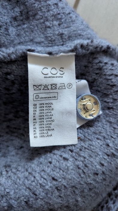 Kardigan COS 100% wool