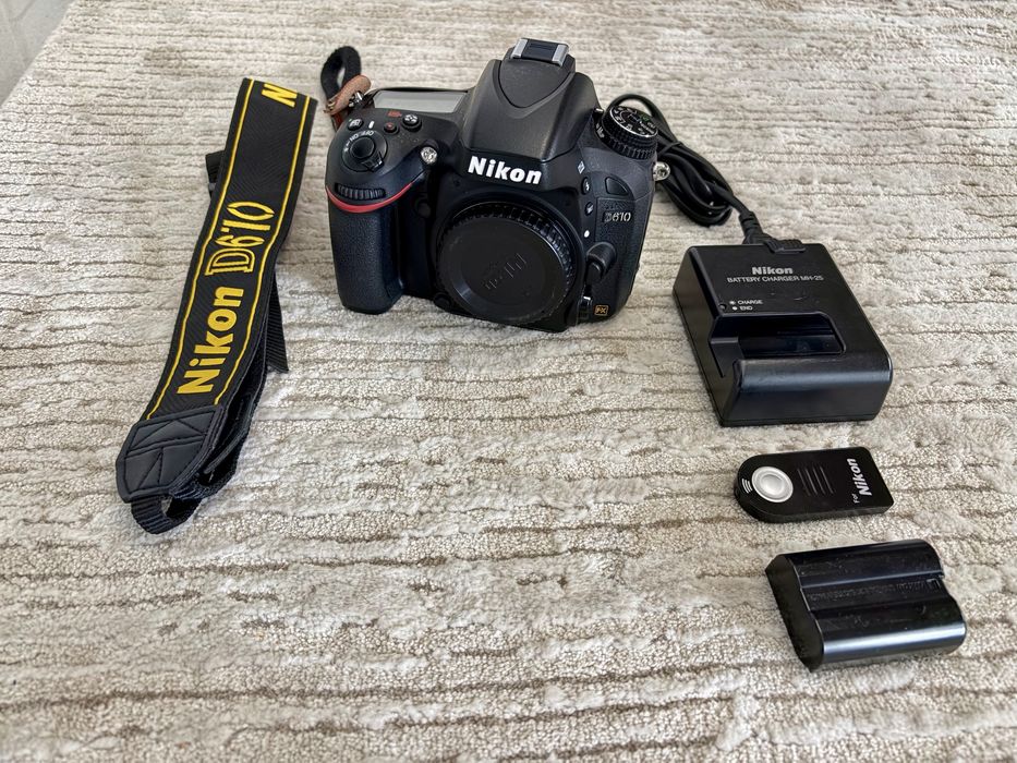 Nikon D610 – bardzo dobry stan, przebieg 13 642