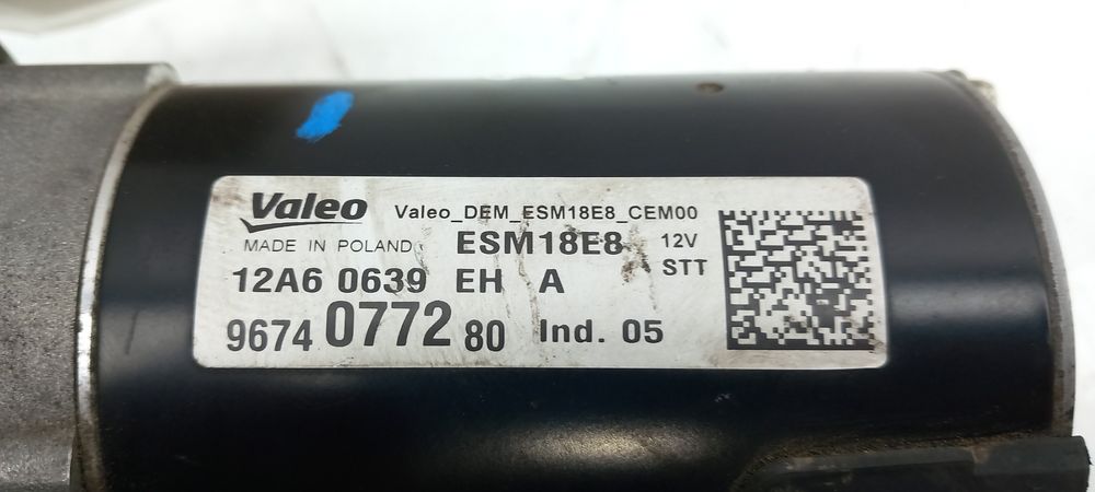 Motor de arranque PEUGEOT 2008 I (CU_)