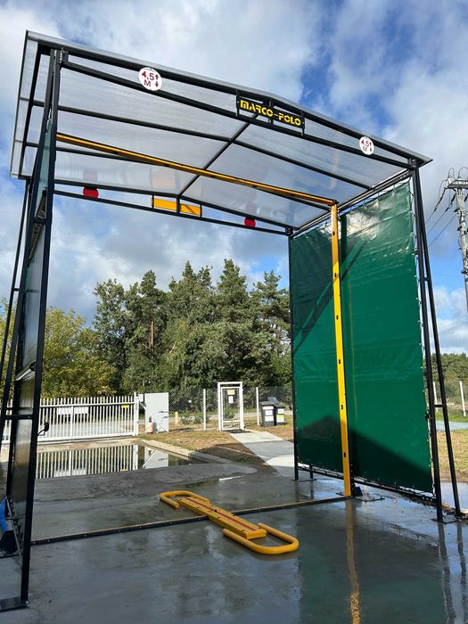 Bramka Dezynfekcyjna Brama Bioasekuracyjna dla pojazdów Kurtyna ASF Bioasekuracja Ptasia Grypa