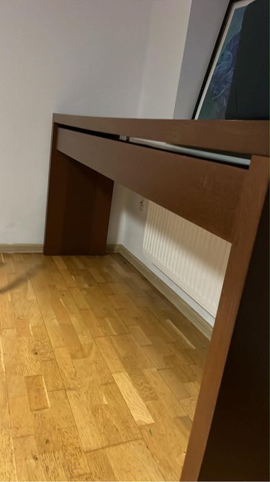 Toaletka IKEA Brązowa z szufladą