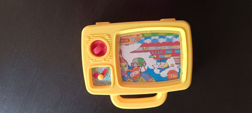 Brinquedo Caixa de música com movimento da imagem
