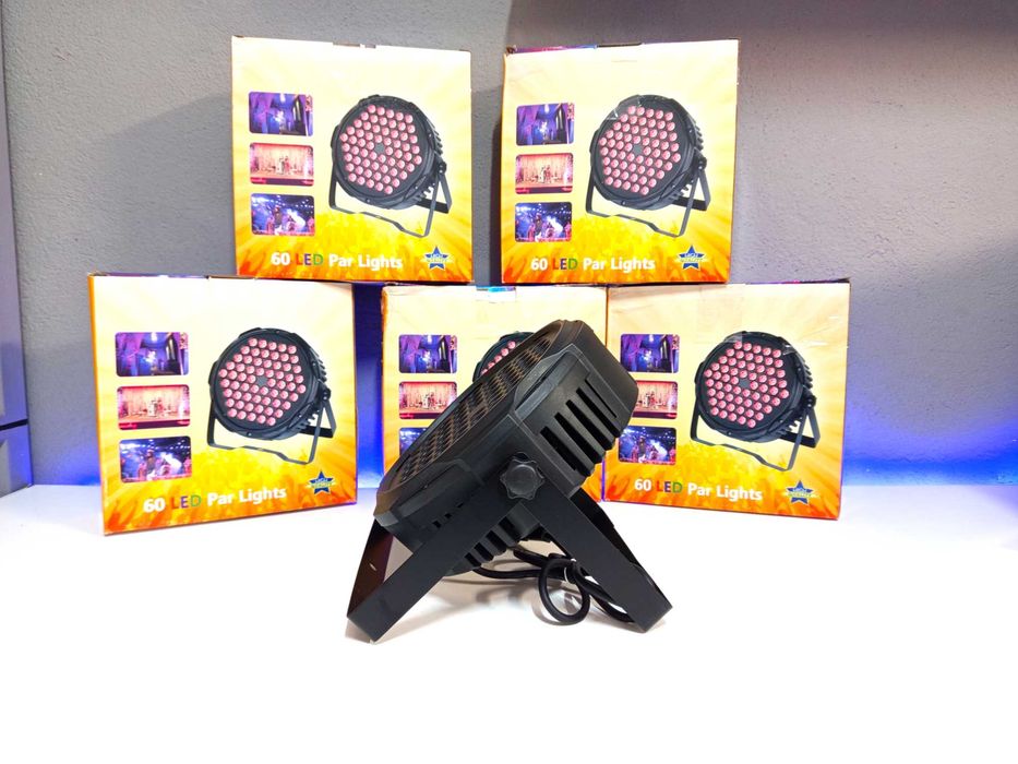 Projetor de palco RGB 60 LED