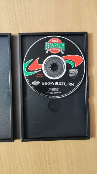 Jogo Sega Rally - Sega Saturn
