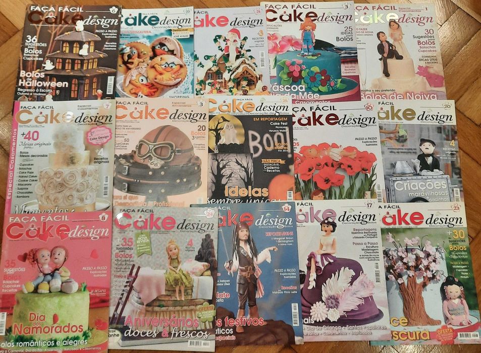 Revistas de Cake Design (86 unidades)
