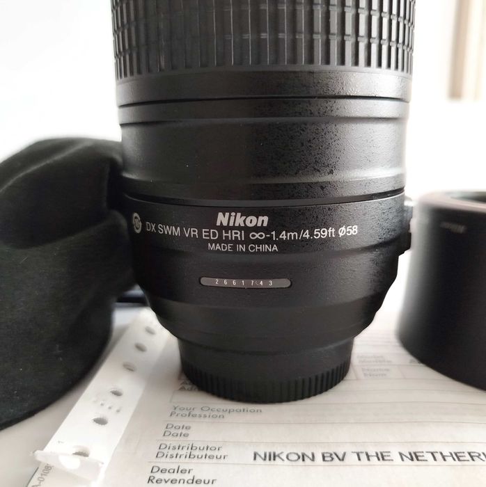 Nikon AF-S DX NIKKOR 55–300mm f/4.5–5.6G ED VR