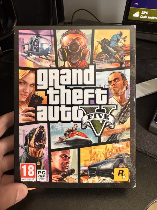 Gta v edycja pudełkowa pc komplet