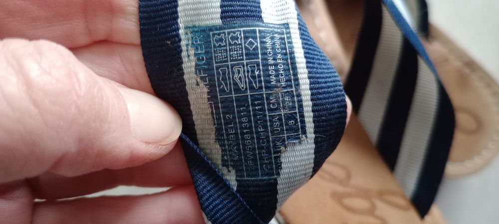 Klapki japonki damskie Tommy Hilfiger roz 39