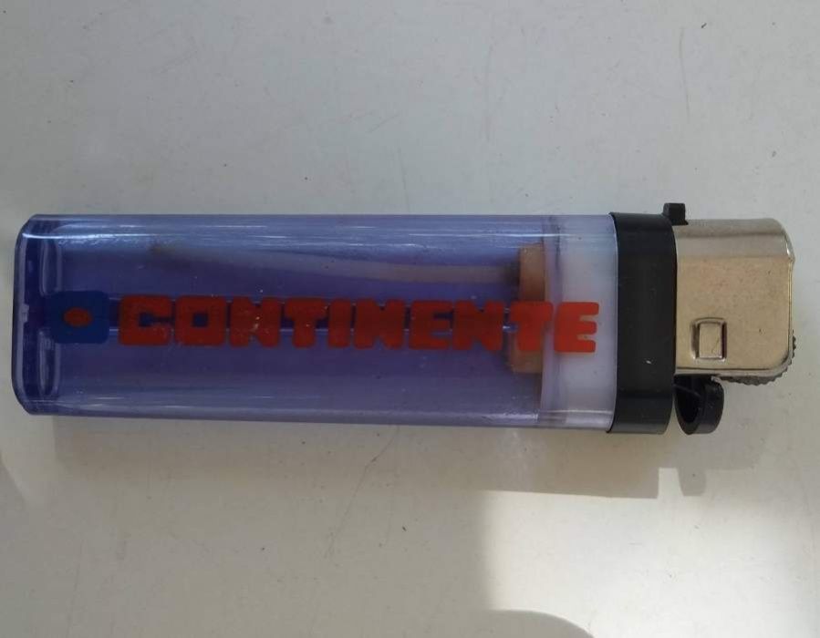 Isqueiro com publicidade - Continente - Para colecionadores - NOVO