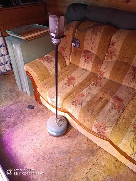 Mała butla gazowa używana