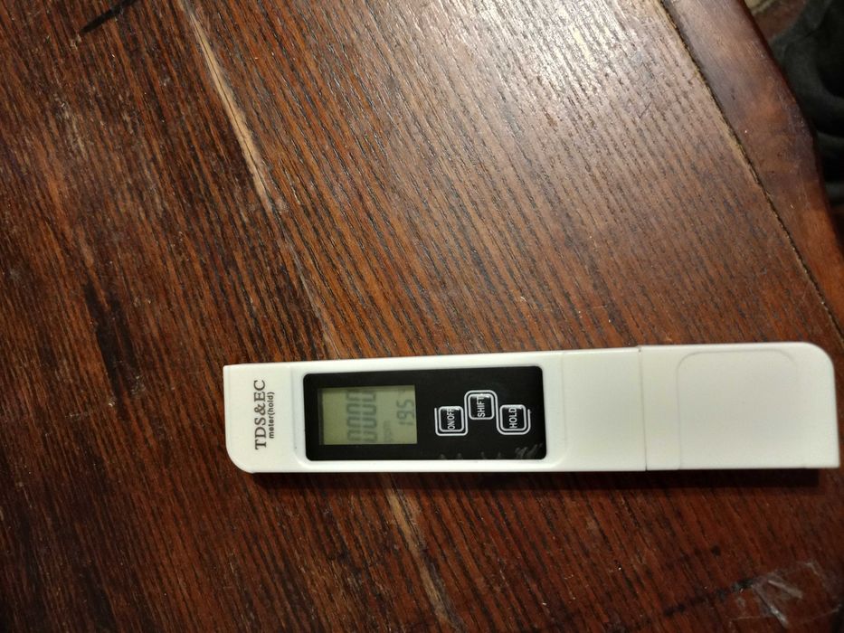 Test miernika TDS&EC