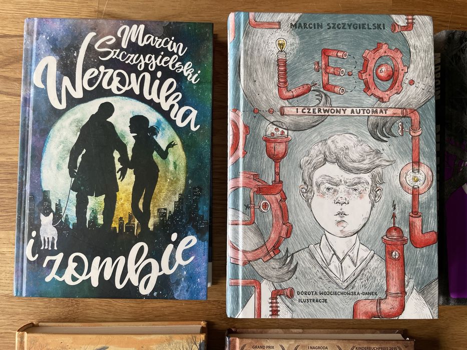 6 x Książka Marcin Szczygielski Klątwa, Teatr, Arka, Weronika