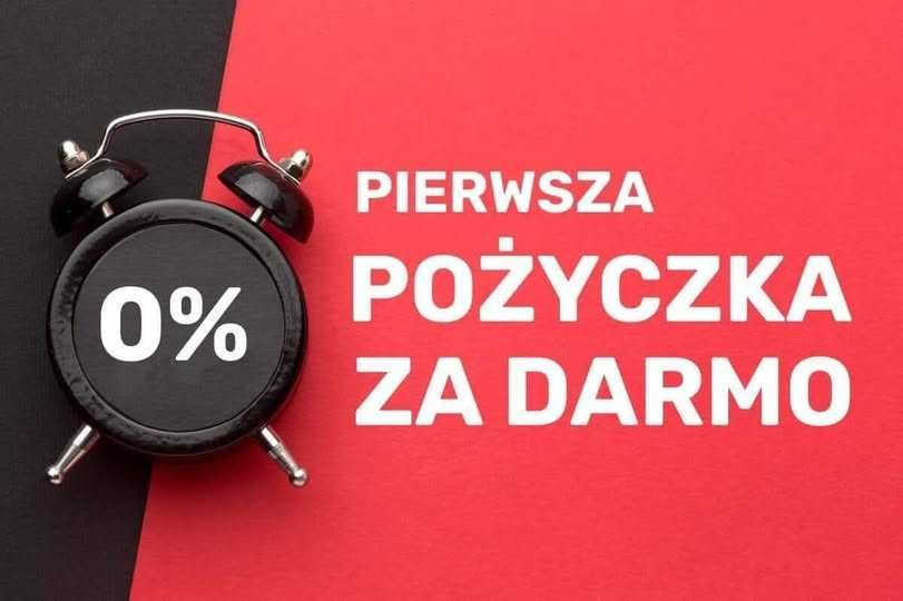 Pożyczka już od 100zł! Pierwsza pożyczka za 0zł! Nawet dla Zadłużonych