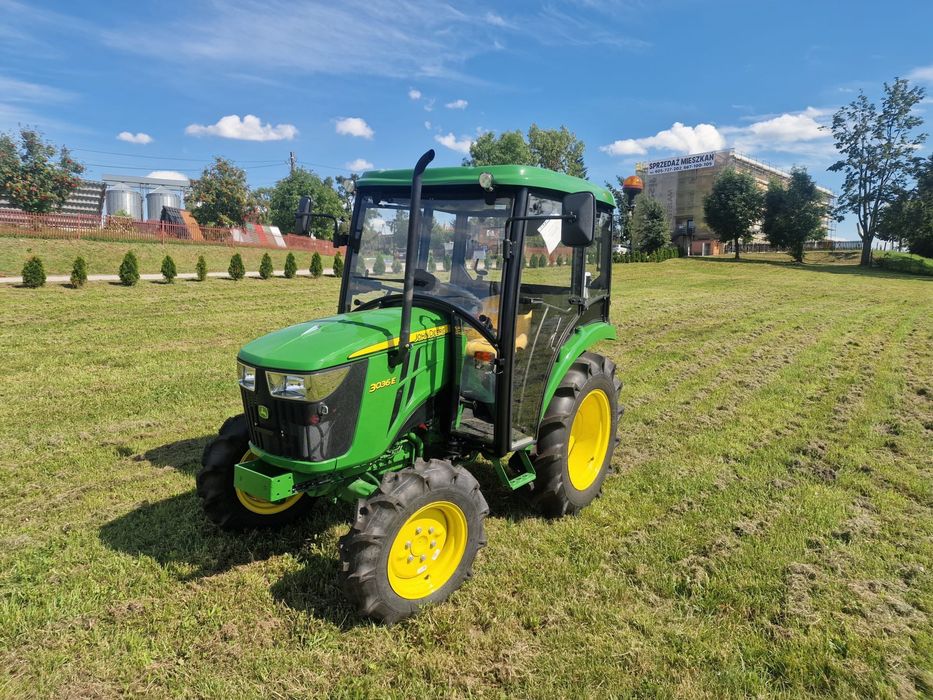 Ciagnik Traktor John Deere 3036E + kabina + NOWY  - okazja