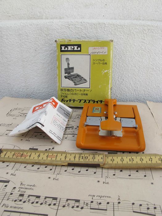 Coladeira de Filmes 8mm LPL Antiga - Splicer Vintage
