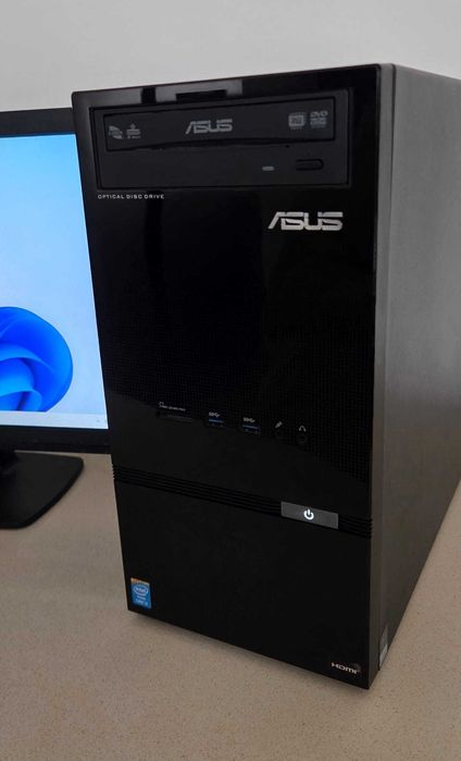 Computador Core i5 com monitor HP Pro de 20 polegadas
