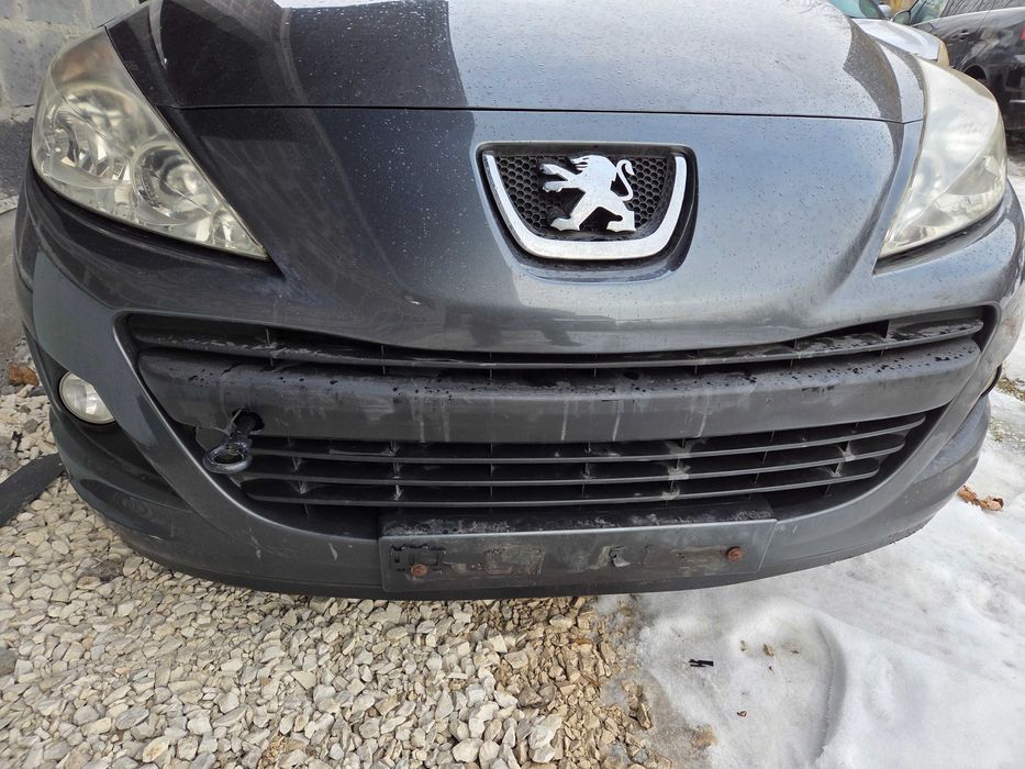 Peugeot 207 lift 10r maska zderzak błotnik KTPD drzwi lampa lusterko