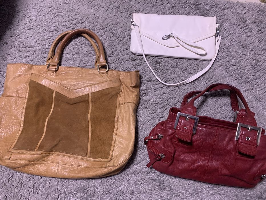 Сумка шопер шкіра портмоне гаманець fossil clarks topshop fendi vif