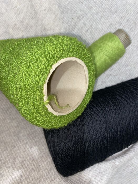 Нитки вовняні вʼязальні лот